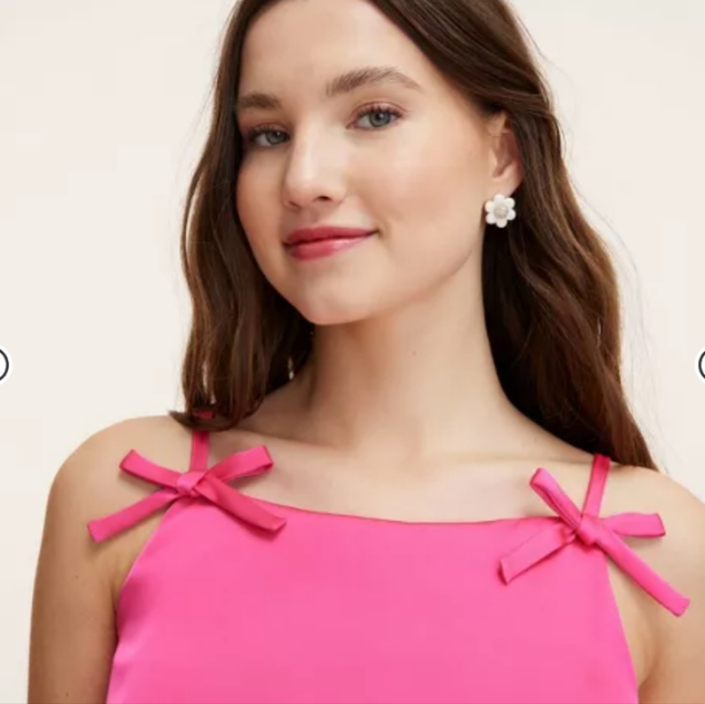 Kate Spade For Target Pink Ribbon Slip Dress
